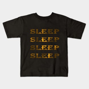 Elegant sleeping design Kids T-Shirt